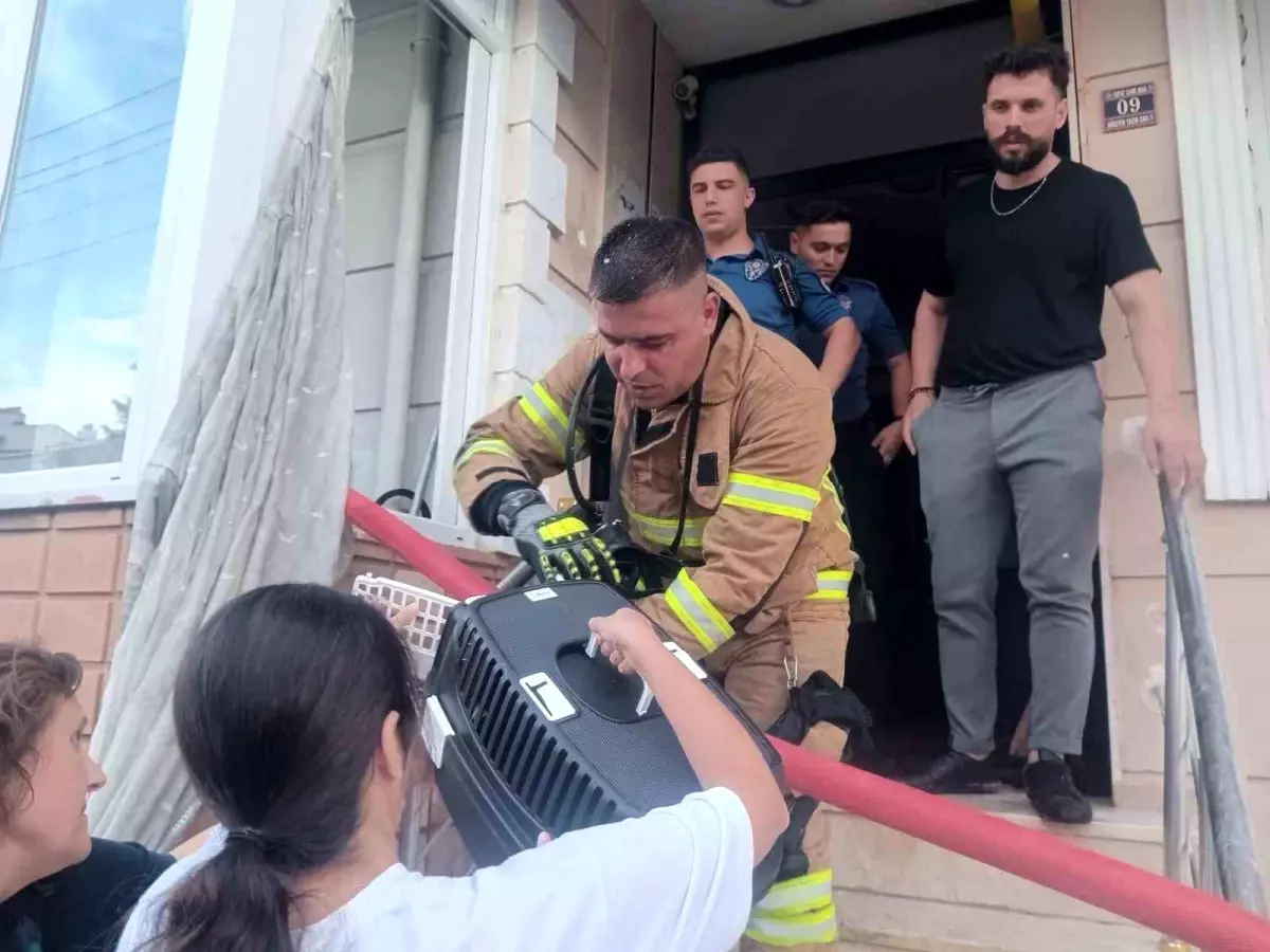 Edirne’de Apartman Yangını: İtfaiyeci Yaralandı, Ev Sahibi Fenalık Geçirdi