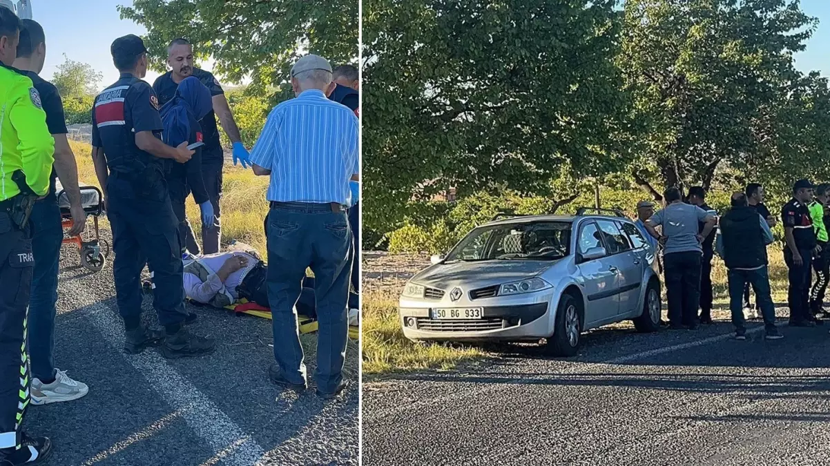 Önünde namaz kıldığı aracın altında kaldı