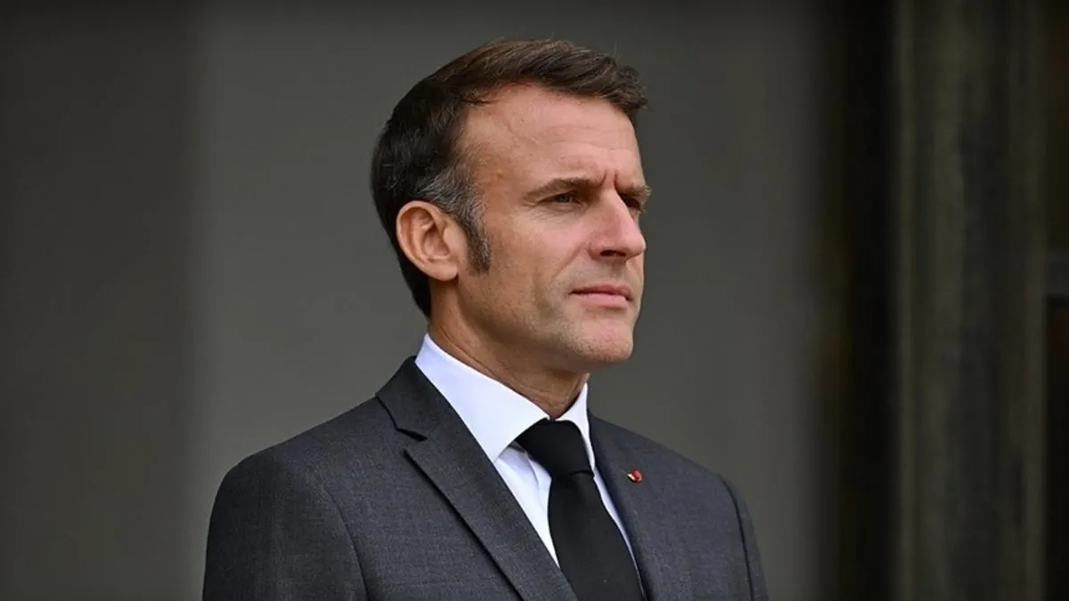 Macron’a şok protesto: Sözleri kınandı