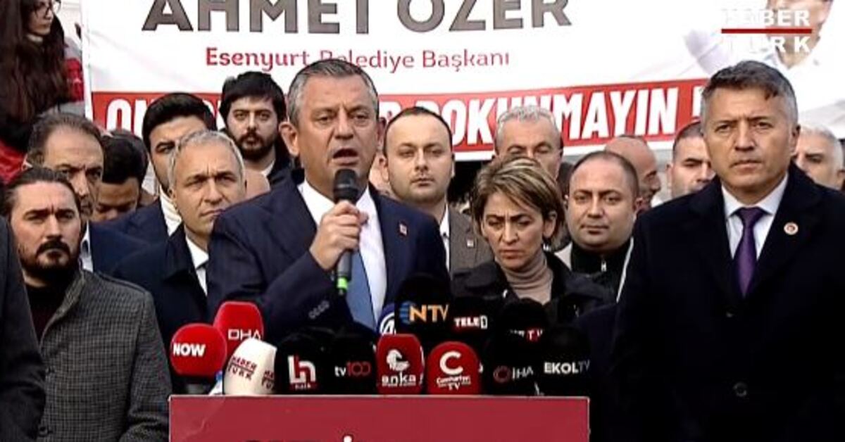 Özgür Özel: Kumpasınız milletin vicdanından dönmüştür