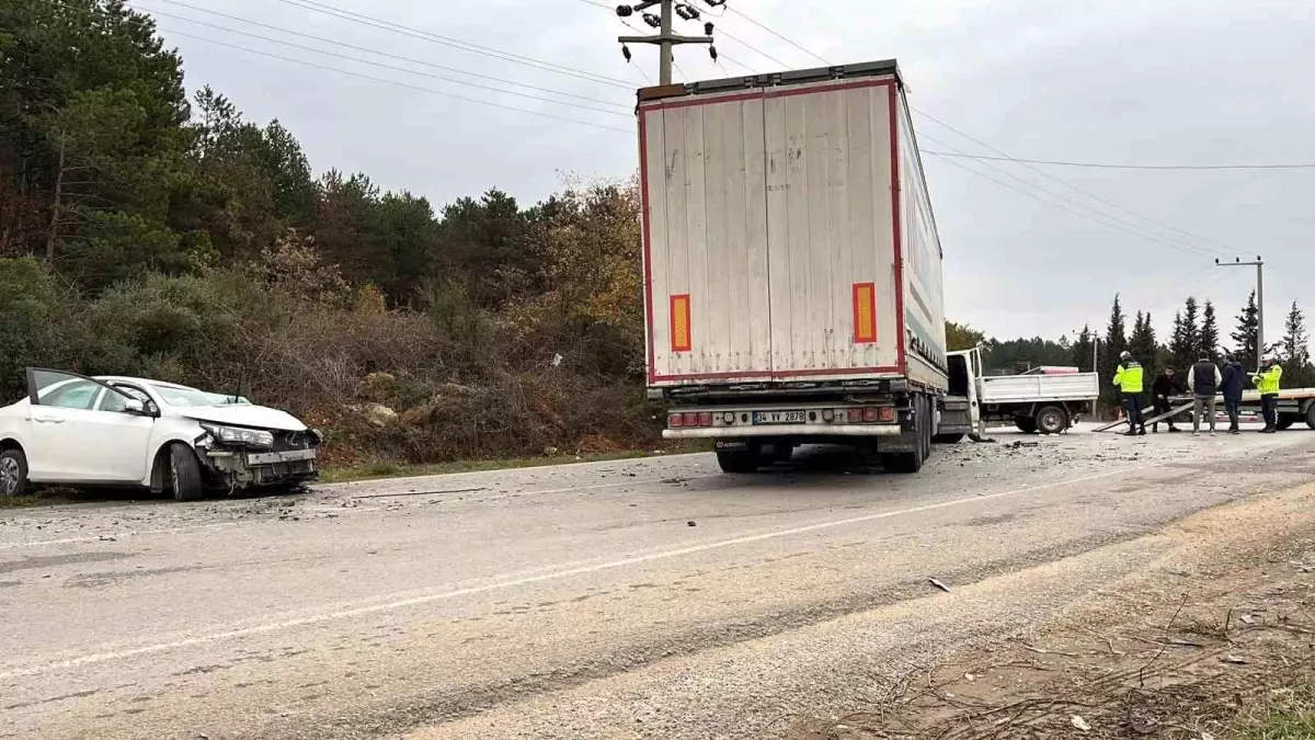 Gebze’de Zincirleme Kaza: 3 Yaralı