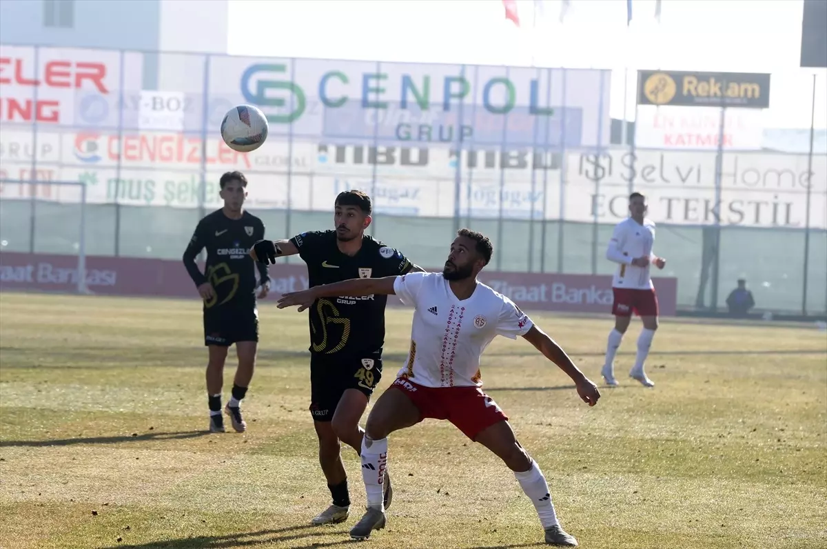 Muşspor 1-1 Onvo Antalyaspor: Penaltılarda 4-3